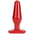 Analplug mittel Rot 12,5 x Ø 4,3 cm
