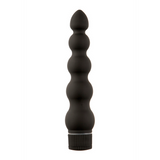 Vibrator gerippt Schwarz 16,5 x Ø 4,1 cm