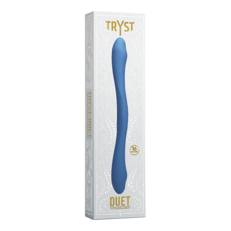 Vibrator Duet doppelendig mit Fernbedienung Violett 31,8 x Ø 4,4 cm
