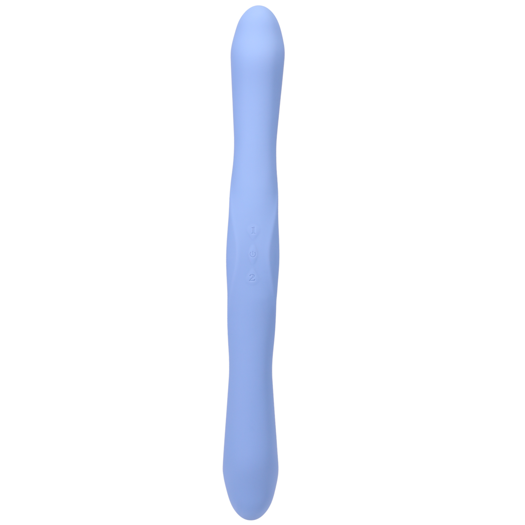 Vibrator Duet doppelendig mit Fernbedienung Violett 31,8 x Ø 4,4 cm