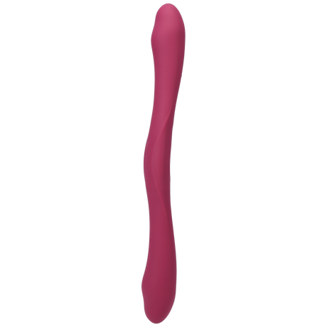 Vibrator Duet doppelendig mit Fernbedienung Rot 31,8 x Ø 4,4 cm