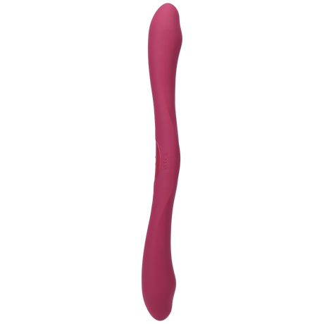 Vibrator Duet doppelendig mit Fernbedienung Rot 31,8 x Ø 4,4 cm