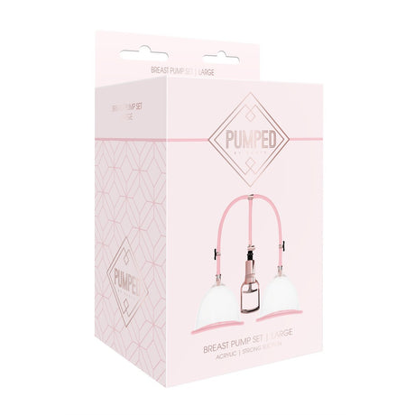 Brustpumpen-Set Transparent L – Ansicht 2