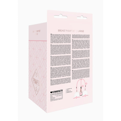 Brustpumpen-Set Transparent L – Ansicht 3