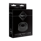 Penispumpen-Manschette aus Silikon Schwarz Ø 6,5 cm