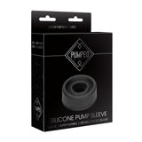 Penispumpen-Manschette aus Silikon Schwarz Ø 7 cm