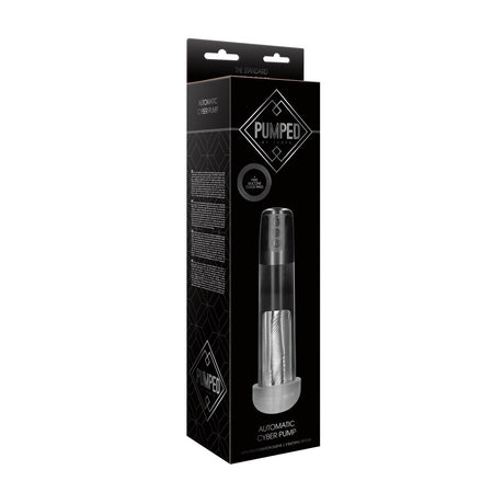Penispumpe automatisch mit Masturbator-Sleeve Schwarz 20 x Ø 6,1 cm