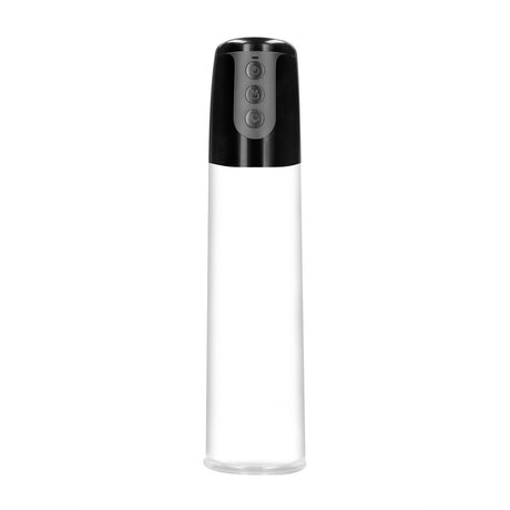 Penispumpe automatisch mit Masturbator-Sleeve Schwarz 20 x Ø 6,1 cm
