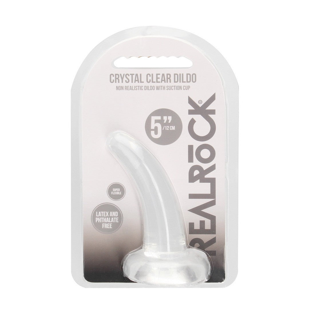 Dildo Crystal Clear mit Saugnapf Transparent 12 x Ø 5,9 cm