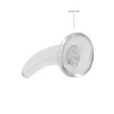 Dildo Crystal Clear mit Saugnapf Transparent 12 x Ø 5,9 cm