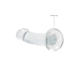 Dildo mit Saugnapf Transparent 17 x Ø 5,9 cm