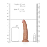 Realistischer Dildo schlank mit Saugnapf 15,5 cm Modell 2