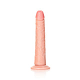 Realistischer Dildo schlank mit Saugnapf Hautfarbe 20,5 cm