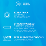 Kondome extra dick 100 Stück