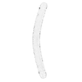 Doppeldildo Crystal Clear Transparent 45 cm