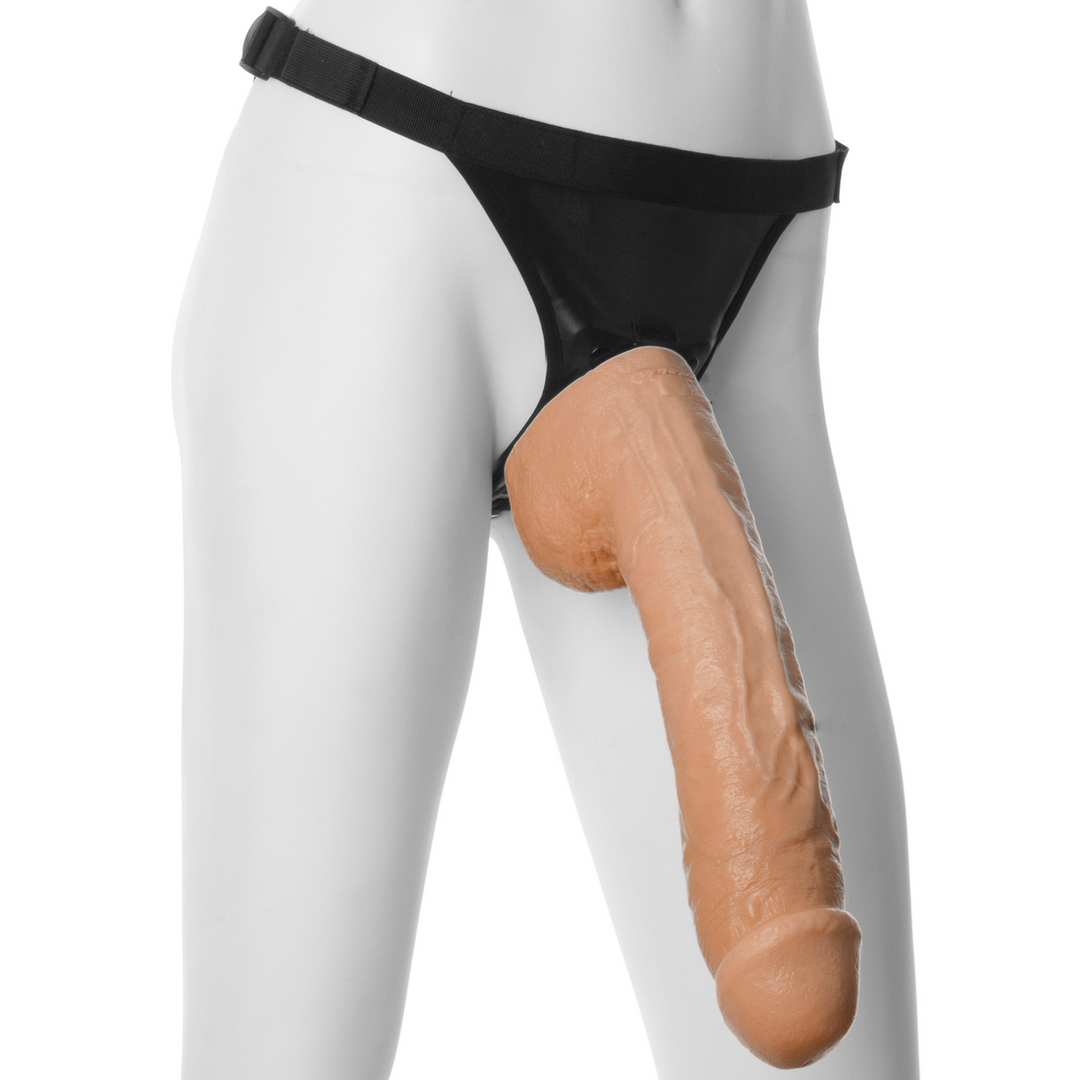 Dildo Hung realistisch Weiß 25,2 x Ø 6,9 cm