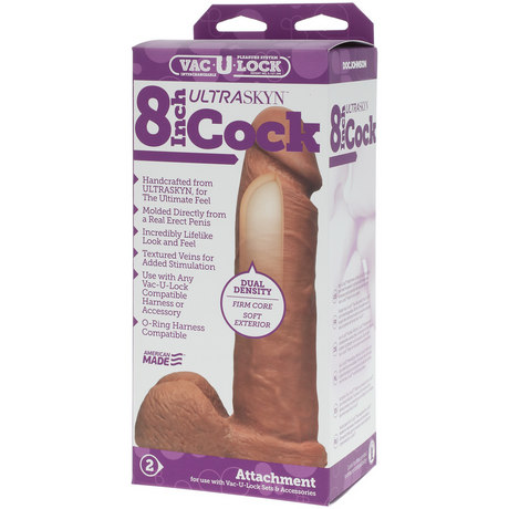 Dildo realistisch Braun 19,1 x Ø 4,6 cm – Ansicht 4