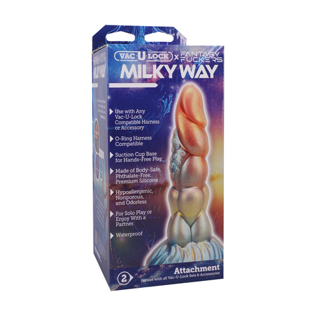 Fantasie-Dildo Milchstraße Orange 17,8 x Ø 4,8 cm