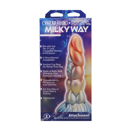 Fantasie-Dildo Milchstraße Orange 17,8 x Ø 4,8 cm