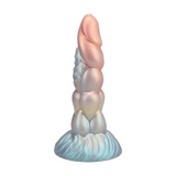Fantasie-Dildo Milchstraße Blau/Orange 17,8 x Ø 4,8 cm