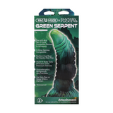Fantasie-Dildo Grüne Schlange Schwarz/Grün 19,1 x Ø 5,6 cm