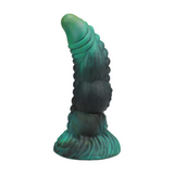Fantasie-Dildo Grüne Schlange Schwarz/Grün 19,1 x Ø 5,6 cm