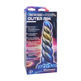 Fantasie-Dildo Outer Rim Blau/Gold 18,3 x Ø 5,6 cm