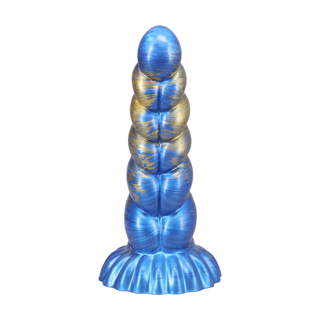 Fantasie-Dildo Outer Rim Blau/Gold 18,3 x Ø 5,6 cm