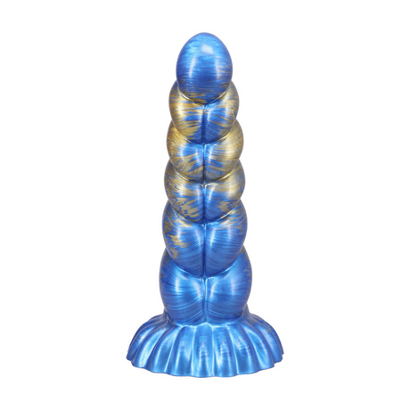 Fantasie-Dildo Outer Rim Blau/Gold 18,3 x Ø 5,6 cm