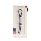 Penisring Double Stretch Booster Schwarz