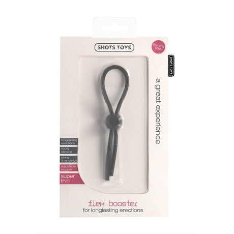 Penisring Flex Booster Schwarz