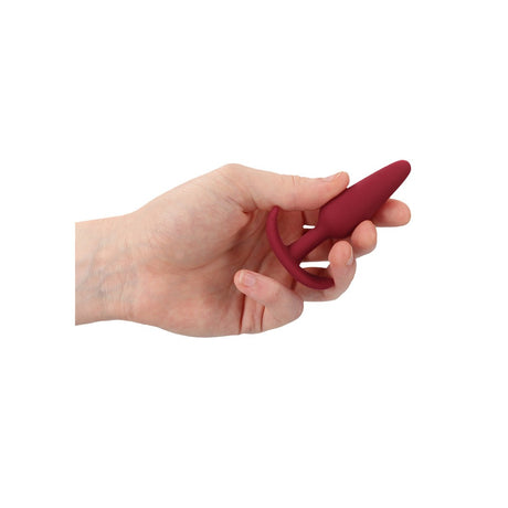 Analplug schlank für Einsteiger Rot