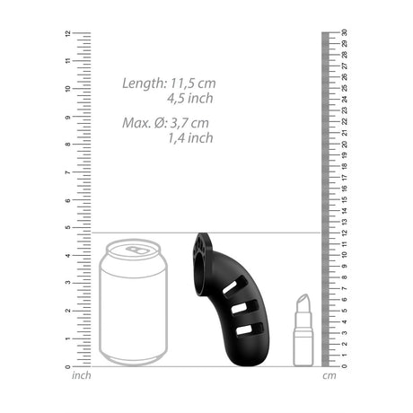 Peniskäfig Schwarz 11,5 cm