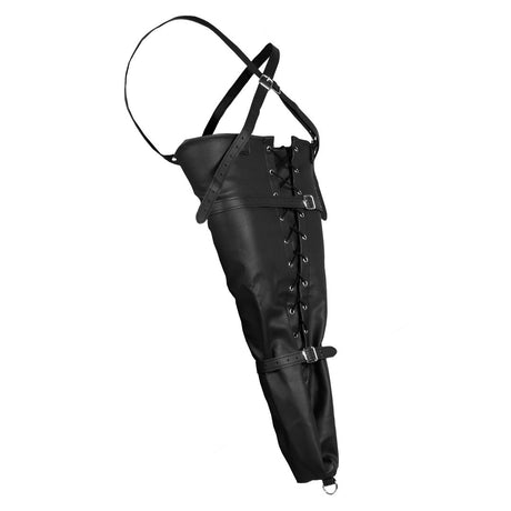 Armfessel mit Schnürung Schwarz