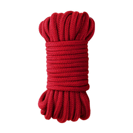 Bondage-Seil aus Seide Rot 10 m