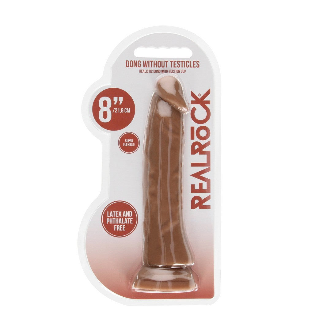 Dildo ohne Hoden Hellbraun 20 cm