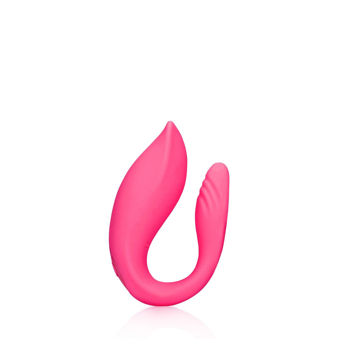 Paar-Vibrator mit Fernbedienung Rosa