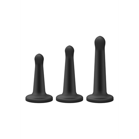 Pegging-Set Silikon Schwarz 16,5 x Ø 3,8 cm – Ansicht 3