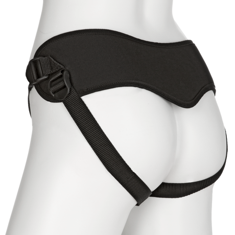 Analplug mit Harness Supreme Schwarz 26,4 cm – Ansicht 5