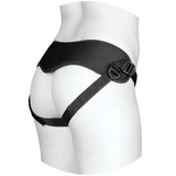 Analplug mit Harness Supreme Schwarz 26,4 cm