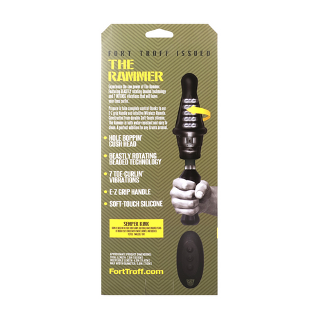 Sexmaschine Rammer Schwarz 11,4 x Ø 4,8 cm – Ansicht 3