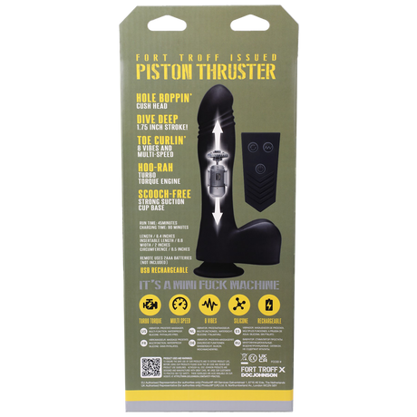 Sexmaschine Piston Thruster Mini Schwarz 17,1 x Ø 5,1 cm – Ansicht 4