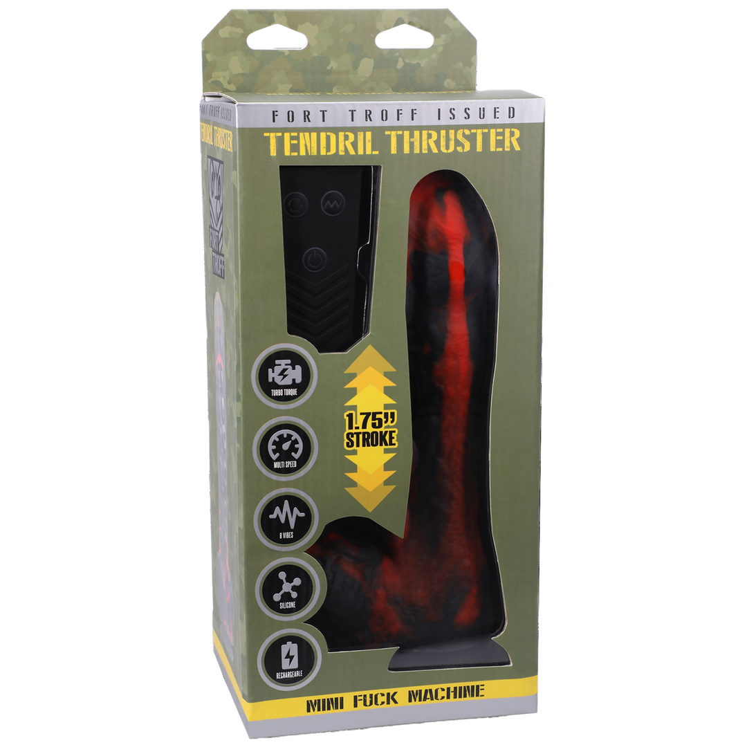 Sexmaschine Tendril Thruster Mini Schwarz 17,1 x Ø 5,1 cm