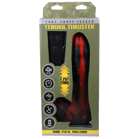 Sexmaschine Tendril Thruster Mini Schwarz 17,1 x Ø 5,1 cm – Ansicht 3