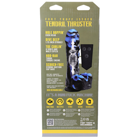 Sexmaschine Tendril Thruster Mini Schwarz 17,1 x Ø 5,1 cm Modell 2
