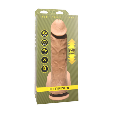 Stoßvibrator Cut Thruster Vanille 17,3 x Ø 5,1 cm – Ansicht 2