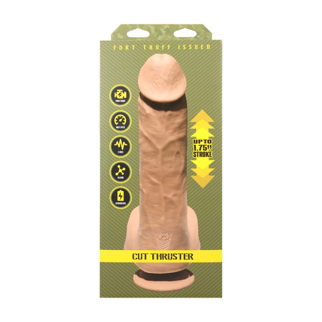 Stoßvibrator Cut Thruster Vanille 17,3 x Ø 5,1 cm – Ansicht 4