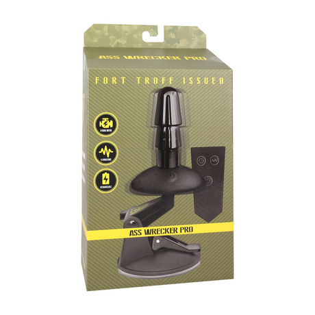 Sexmaschine Ass Wrecker Pro mit Fernbedienung Schwarz 15,9 x Ø 7,6 cm – Ansicht 2