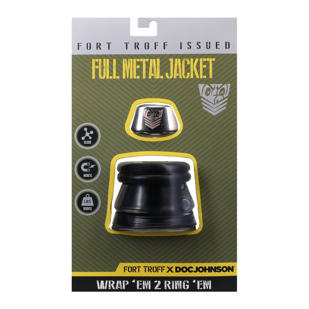Peniskäfig Full Metal Jacket Schwarz 4,3 cm