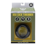 Penisring Rev Throbber mit Vibration Schwarz